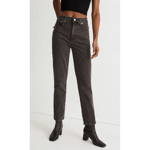 Madewell The Perfect Vintage High Rise Gray Lunar Wash Denim Jeans
